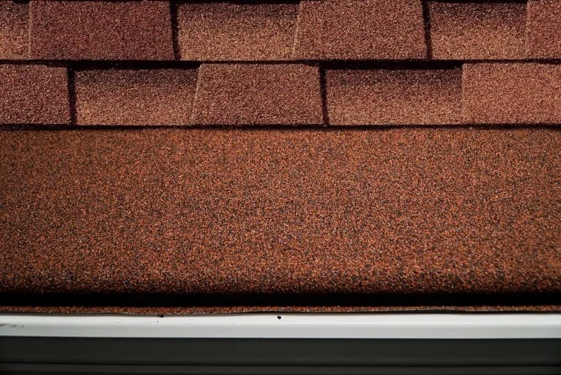 Desert Tan stone coated gutter protection