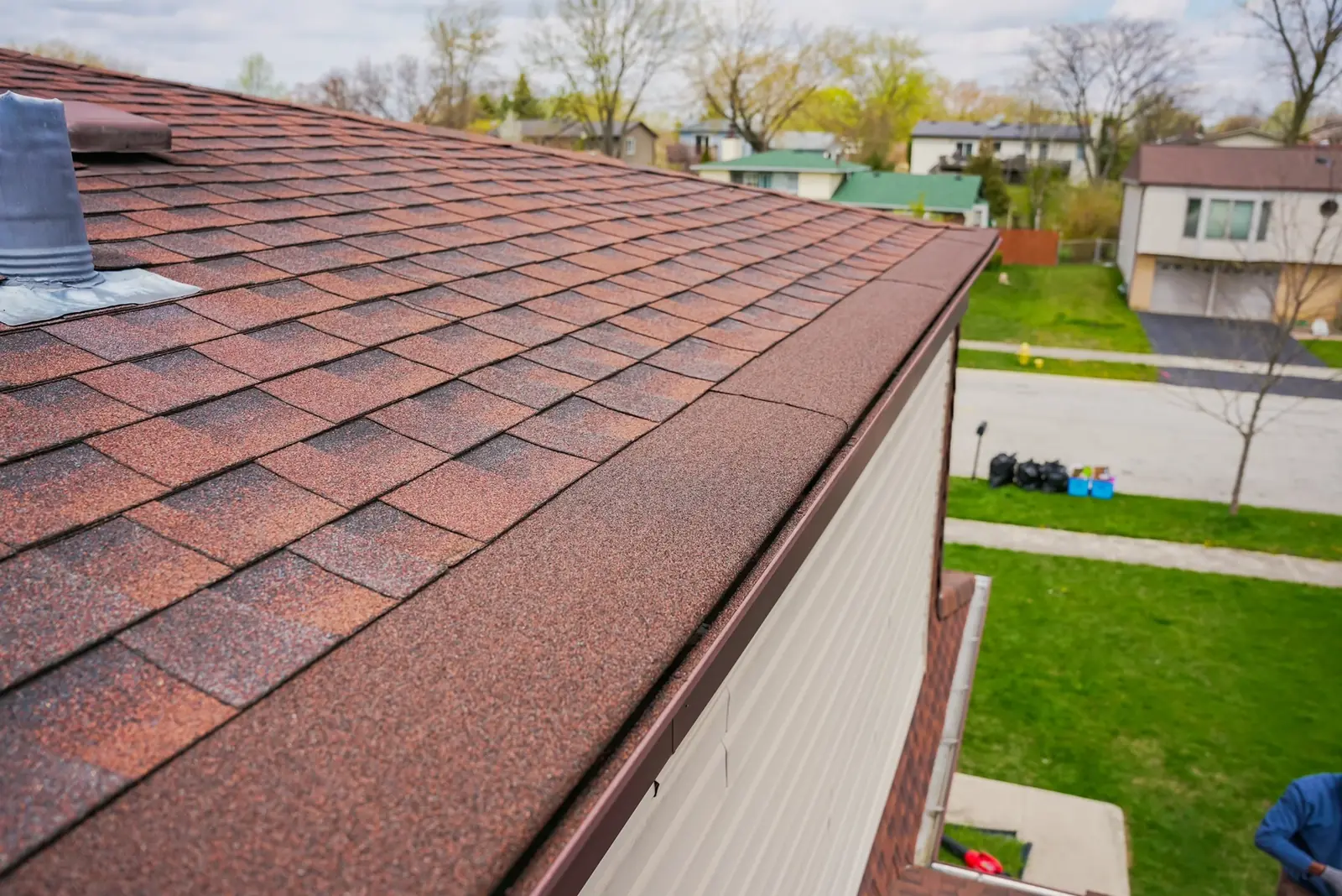 Turtle Shell Stone-Coated Gutter Protection